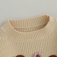 thumbnail image 4 of Toddler Baby Girl Sweater Big Sister Long Sleeve Knit Pullover Top Sister Outfits Fall Winter Clothes, 4 of 8