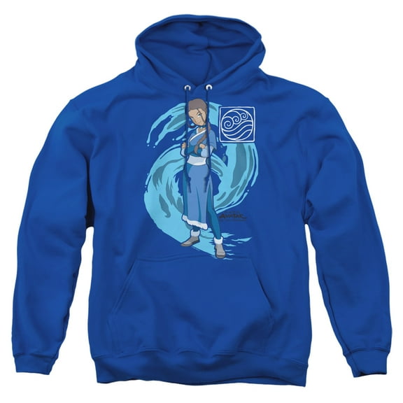 Avatar The Last Airbender Katara Water Wave Unisex Adult Pull-Over Hoodie