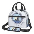 thumbnail image 1 of Fotbe Not All Who Wander Are Lost2 Bolsa de Almuerzo con Estampado, Lonchera Aislada, Contenedores de Comida Reutilizables Tipo Cooler a Prueba de Fugas, 1 of 7