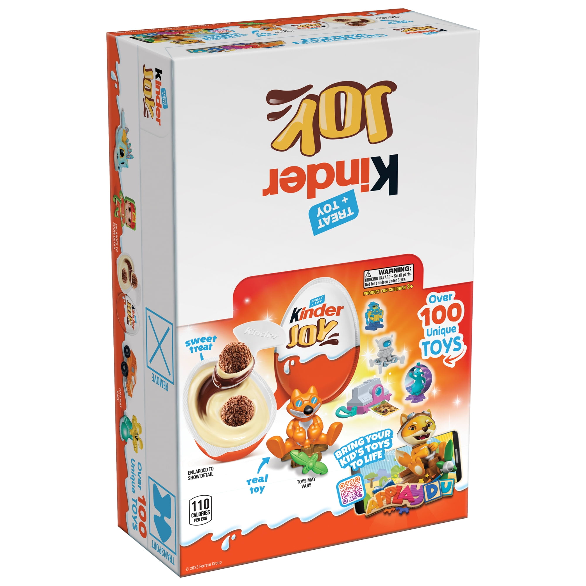Kinder Joy Eggs Sweet Cream and Chocolatey Wafers with Toy Inside 15 Eggs