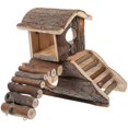 thumbnail image 1 of Wooden Hamster Castle for Pet Hamster Platform Accessories, 1 of 4