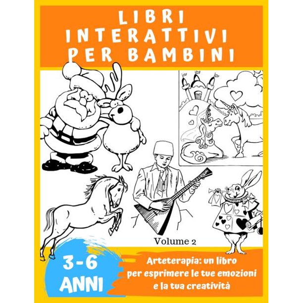 Libri Per Bambini Libri Da Colorare Bambini 3 4 5 6 Anni Librone Da Disegnare Libri