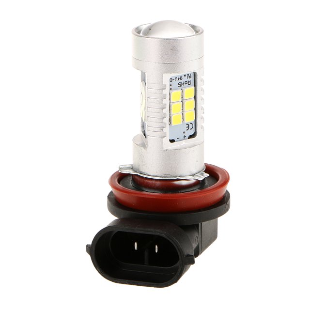 800LM 12V 21W Macarena H11 21 SMD Remolque RV Luz Antiniebla de Lámpara D 21PCS SMD LED