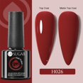 thumbnail image 1 of Esmalte de uñas en Gel semipermanente, azúcar UR de alta saturación, Color rojo, botella de vidrio de 7ml, Gel LED UV de manicura para Otoño e Invierno, 1 of 4