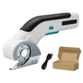 thumbnail image 2 of Electric Box Cutter, Cordless Electric Scissors With Safety Lock, USB Rechargeable Cardboard Cutter for Packages Leather Plastic（White）, 2 of 5