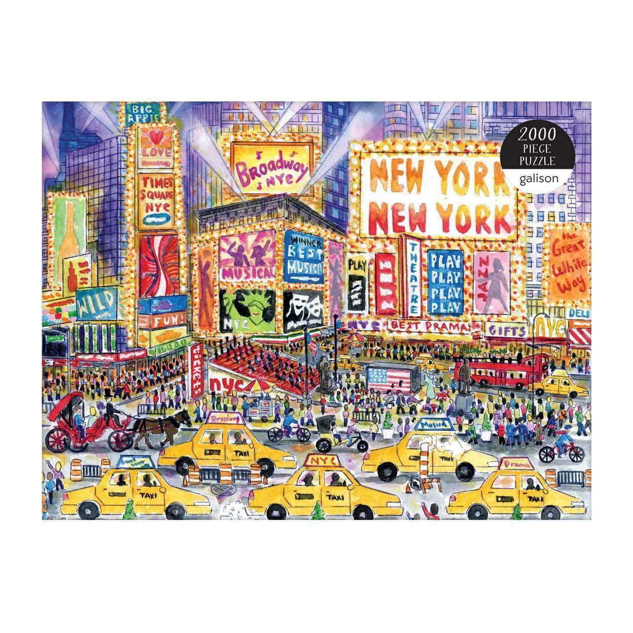 Galison - Michael Storrings - The Great White Way - 2000 Piece Jigsaw Puzzle