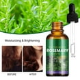 thumbnail image 2 of Aceite de Romero Nutre y Mejora el Cuidado del Cabello Seco 30ml cuidado del cabello, 2 of 7