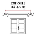 thumbnail image 4 of Cortinero Stor Planet Doble 160-300 cm Gris, 4 of 4