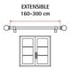 thumbnail image 4 of Cortinero Stor Planet Doble 160-300 cm Gris, 4 of 4