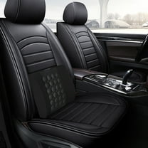 Xecvkr Lumbar Massage Car Cushion Back Support Vibration Seat Pad Ergonomic Pain Relief Easy Install Cloth Leather Red Black 33x30x10cm 1 Pack