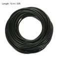 thumbnail image 2 of Tira de sellado de espuma de silicona Uxcell 3 mm 10 m 33 pies cordón de goma sólida negra, 2 of 6