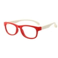 thumbnail image 2 of Lunettes anti-UV pour Enfants Protection UV Lunettes Bloquant la Lumière Lunettes de Protection UV pour Enfants Lunettes Plates anti-UV pour Ordinateur Téléphone, Cadre Rouge C6, 2 of 8