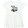 thumbnail image 3 of Inktastic Future Hiking Buddy Girls Baby Dress, 3 of 5