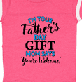 thumbnail image 4 of Inktastic I'm Your Fathers Day Mom Says You're Welcome Boys or Girls Baby Bodysuit, 4 of 5