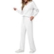 thumbnail image 1 of Conjuntos de Dos Piezas para Mujer, Moda de Otoño 2025, Pantalones Anchos, Conjunto de Estar por Casa, para Viajes y Vacaciones. S, 1 of 8
