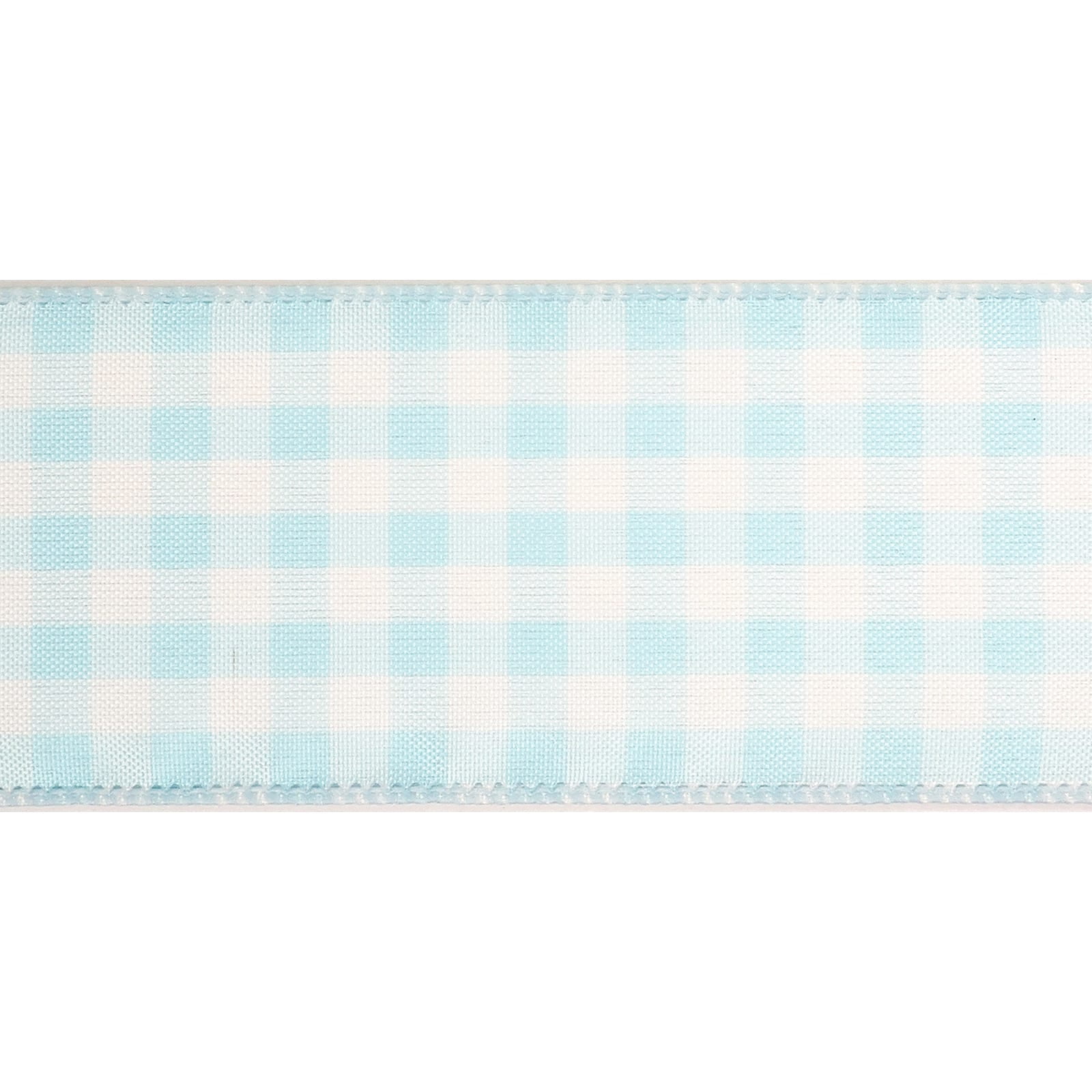 12 Pack: 2.5" x 8.3yd. Gingham Wired Ribbon by Celebrate It