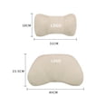 thumbnail image 4 of Reposacabezas de seguridad para asiento de coche, almohada para el cuello con logotipo automático para Rdesign Volvo AWD V60 T6 S80 V50 S90 XC90 V70 XC60 S60 V40 S40 V90 S70, 4 of 5
