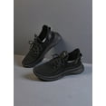 thumbnail image 2 of Women's Casual Lace-Up Slip-On Sneakers Solid Color Wear-Resistant Insole Indoor Outdoor Sports Hiking Shoes Autumn Winter 2026, 2 of 5
