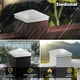 thumbnail image 5 of Post Caps SiedInlar 4x4, color blanco, impermeable, paquete de 36 unidades, 5 of 6