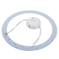 thumbnail image 2 of Panel de luz LED de techo redondo SMD 5730 blanco cálido ecológico para un fácil cambio de bombillas, 2 of 7
