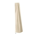 thumbnail image 3 of S SERENABLE Garden Parasol Cover Drawstring Bottom Umbrella Cover for Patio Outdoor Yard Beige without Pole, 3 of 9