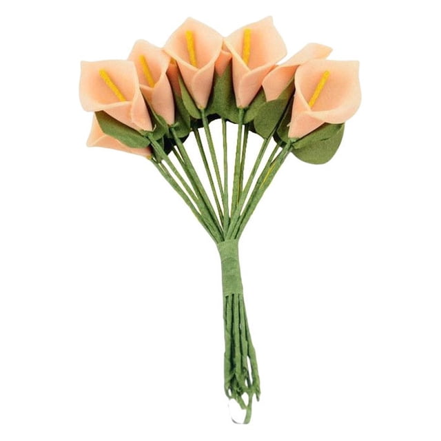 Youkk Bouquet Decoration Outdoor DIY Flower Decorations Landscaping Accessory Orange