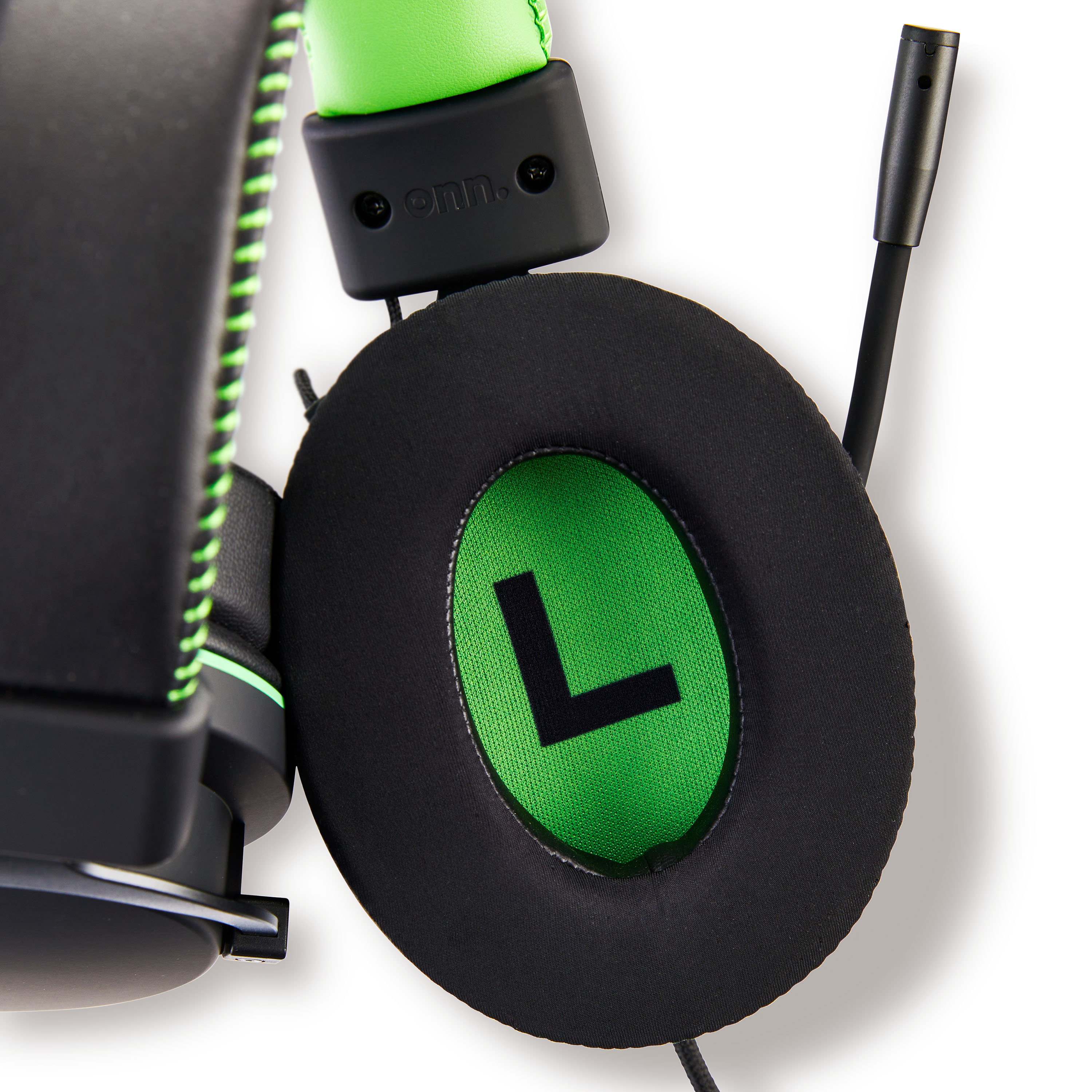 Auriculares Gamer con Cable onn Compatibles con Xbox, Negro y Verde 4