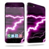 Skin Decal Wrap Compatible With Apple iPhone 7 Plus Purple Lightning