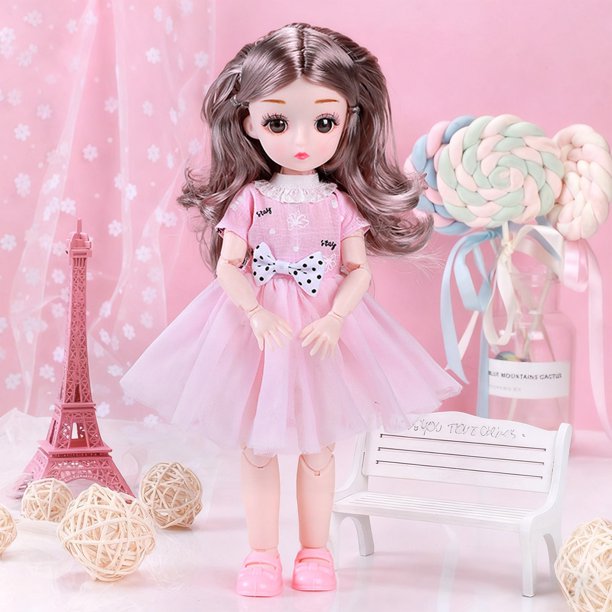 Herunwer Doll, Beautiful Fashion Girl, Cute Princess Doll Christmas Birthday Gift, Present