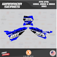 thumbnail image 3 of Kalair GFX Graphics Kit for KTM Motorcross 2-Stroke 125SX,250SX and 300SX (2023) Warrior Series, 3 of 5