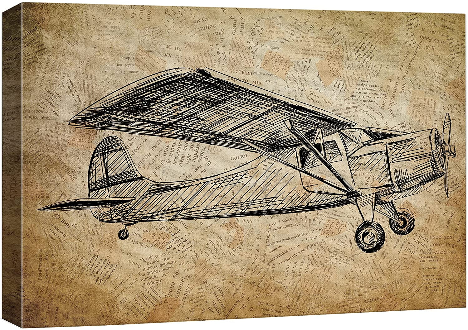 Single Airplane Sketch | Great PowerPoint ClipArt for Presentations -  PresenterMedia.com