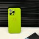 thumbnail image 4 of Customized Initials Fluorescent Green Leather Case For iPhone 15 14 Pro Max 13 12 11 XS MAX XR 7 Plus Luxury Personalised Cover, 4 of 5