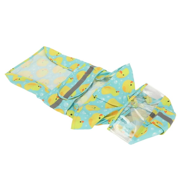 Pet Rain Jacket,Pet Rain Jacket Duckling Dog Poncho Dog Raincoat Versatile Functionality