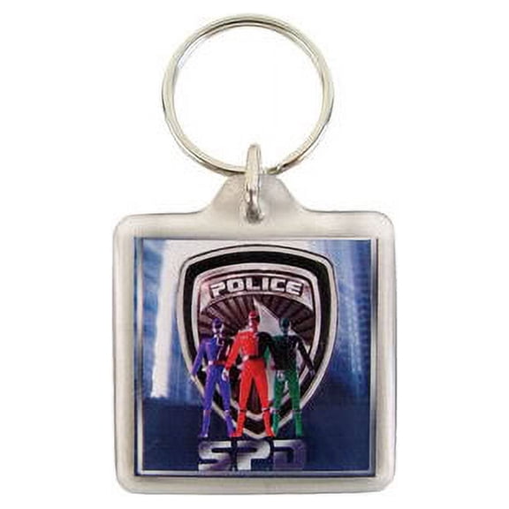 Power Rangers Lucite Keychain
