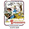 thumbnail image 2 of Dark Humor Iron On Patches For Clothing Thermoadhesive Patch Stickers On Clothes Black Humor Heat Transfers Appliques Halloween, 2 of 5