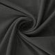 thumbnail image 5 of Vestido de Manga Corta para las Mujeres, Color Sólido Encaje Hasta Cintura Retracta Satén Tenedor Dividido, Cuello Redondo Midi, 5 of 8