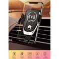 thumbnail image 3 of Car Wireless Charger, Easy To Install 360 Degree Rotatable Fast Charging 15W Car Wireless Charger Holder Automatic Identify  for Vent, 3 of 7