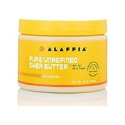 Alaffia Everyday Pure Unrefined Shea Butter, Unscented, 11 Oz, 2 Pack