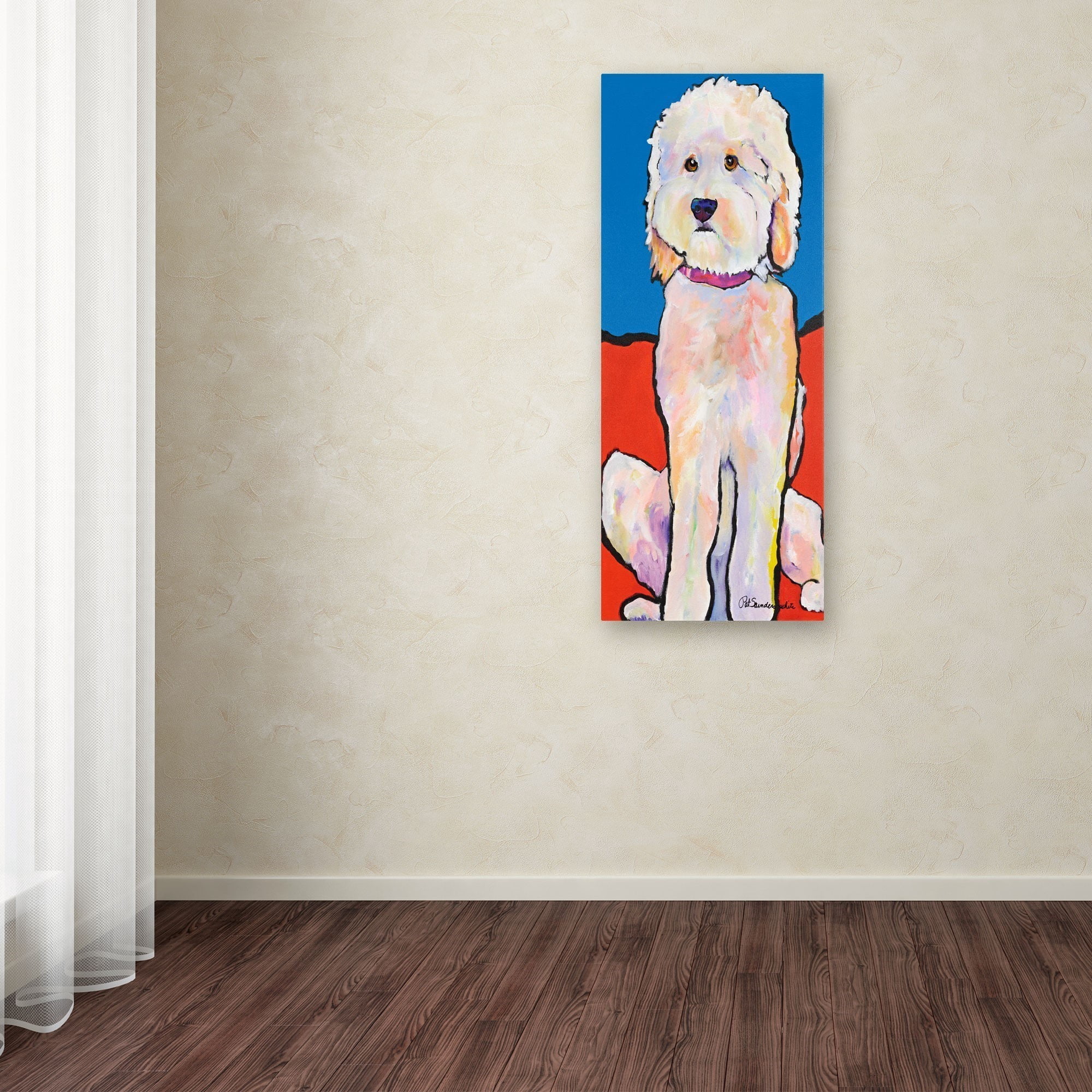 Trademark Fine Art "What No Diamonds" Canvas Art by Pat Saunders