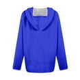 thumbnail image 5 of YLHFASHION Vestes à Fermeture Éclair pour Femmes 2025 Automne Chandail Léger de Base Imprimé Chandails à Manches Longues Cordon de Serrage Chandails à Capuche à Fermeture Éclair Complète Soldes de Liquidation T-shirt à Manches Longues pour Femmes, 5 of 5