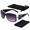 Translucent, variant on Women's Fashion Designer Shades Celebrity Bling Rhinestone Rectangular Wrap