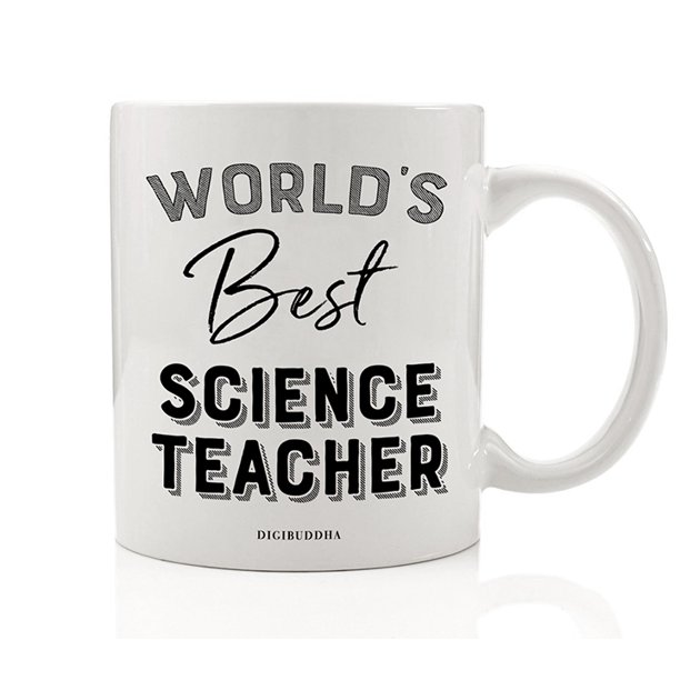World's Best Science Teacher Coffee or Tea Mug Gift Idea Earth Sciences