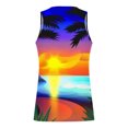 thumbnail image 5 of LSLJS Débardeur Homme Nouvelle Mode Décontractée Été Floral Hawaïen Camisole Imprimé Sport Col Rond Débardeur, 5 of 5
