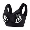 thumbnail image 4 of Gamivast of the Day Bras for Women Full Support Gathered Everyday Bras no Underwire 2025 Plus Size Bra Comfortable Soft Push Up Bras Black XXXXXL Cancel Order, 4 of 6