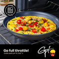 thumbnail image 6 of Guy Fieri's Flavortown Laser Titanium 10" Fry Pan - Non-stick Cookware, Healthy Cooking, 3x More Durable, Dishwasher Safe, Oven Safe, 6 of 6