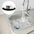 thumbnail image 5 of 2PCS Kitchen Sink Drain Strainer and Kitchen Sink Stopper Stainless Steel, Anti-Clogging Garbage Disposal Stopper for Standard 3-1/2 Inch Kitchen Sink Drain, 5 of 5