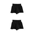 thumbnail image 3 of Pantalones cortos de repuesto Sonducket mujer informales elegantes cintura alta algodón Negro Blanco M L XL 2XL, 3 of 6