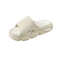 thumbnail image 1 of Sandalias de ducha para hombre con punta abierta, transpirables, informales, para uso diario beige 40 a 41, 1 of 9