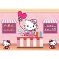 thumbnail image 1 of Sanrio-telón de fondo de Hello Kitty para cumpleaños, bonito telón de fondo de dibujos animados Kuromi, decoración de fiesta, Kawaii, Anime, cortina, regalo para niños, 1 of 4
