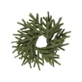 thumbnail image 2 of UNLLLL Mini Candle Ring Wreath, Artificial Greenery Christmas Table Centerpiece, Plastic Garland for Candles 3 to 4 Inch, for Mantel Shelf and Holiday Table Decor, C, 2 of 7